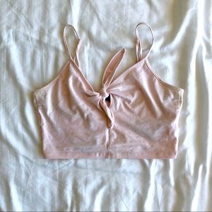 Forever21 Pink Crop Top